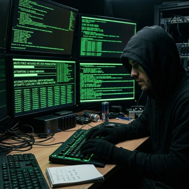 Bir Bitcoin Cüzdanı Gerçekte Nasıl Kırılır? Hackerların Gizli Yöntemleri