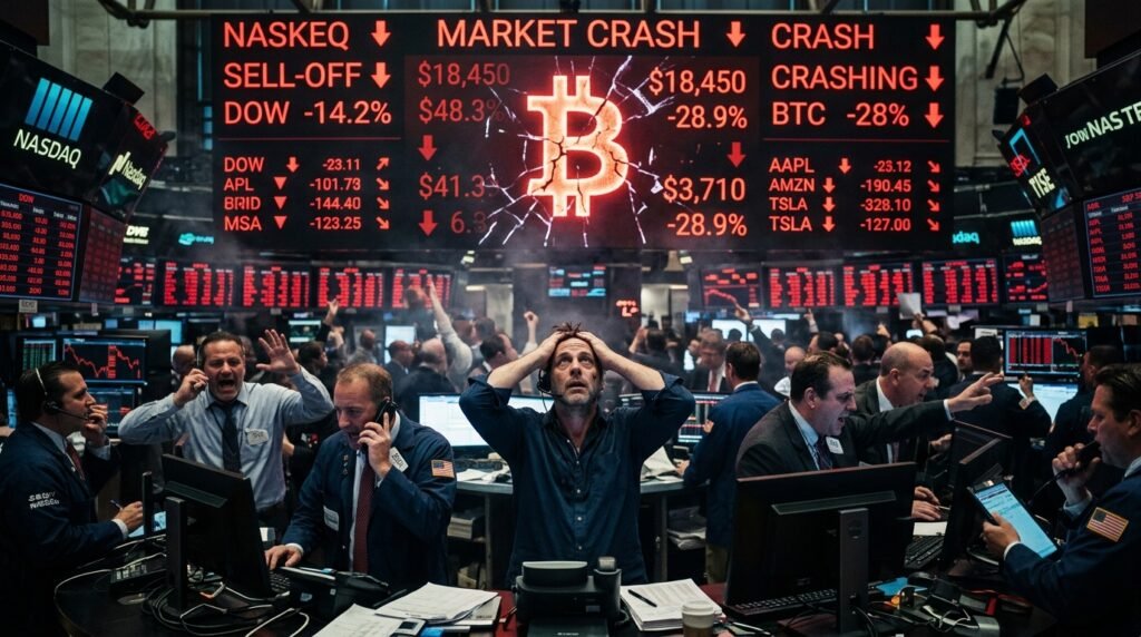Wall Street Bitcoin Düşüşü