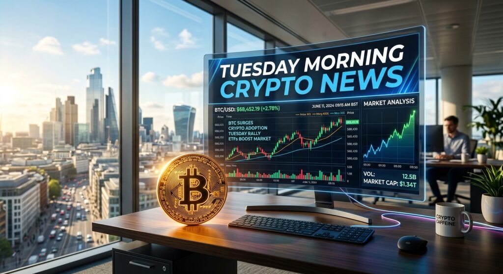 Salı sabahı Bitcoin fiyat analizi ve kripto haberleri