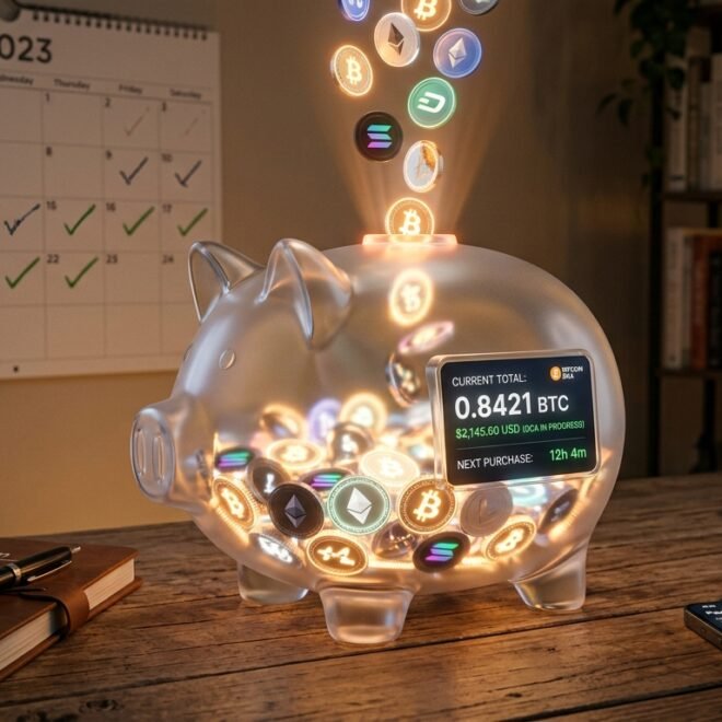 Kripto para düzenli alım stratejisi DCA